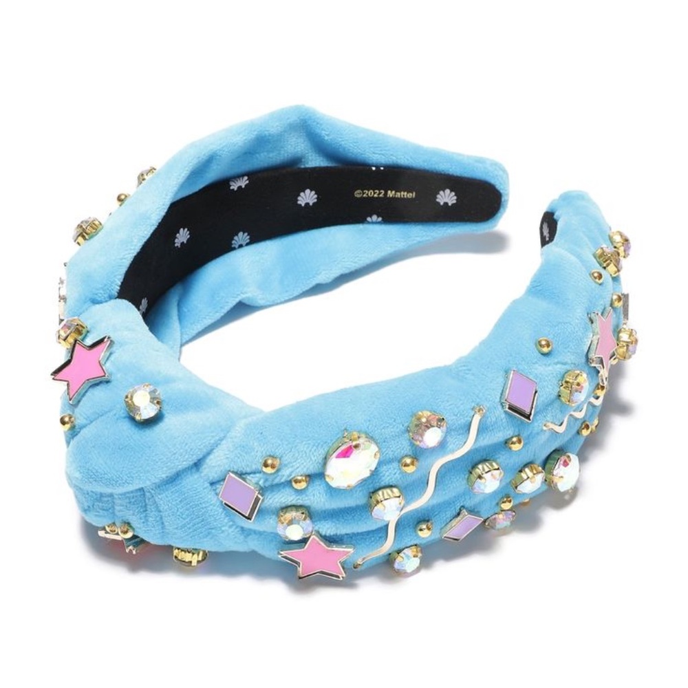 Lele Sadoughi x Barbie headband totally hair embellished knotted headband nwt